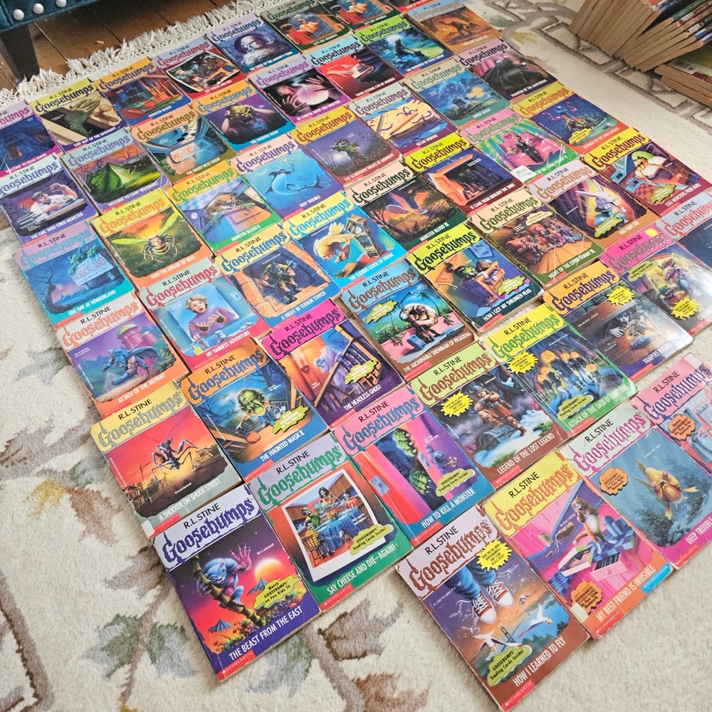 Goosebumps Books R.L.Stine Teen Horror Series